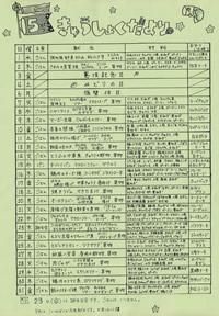 給食便り5月