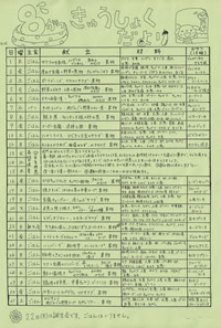 給食便り8月